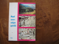 Nepal savenvalajan pöydällä