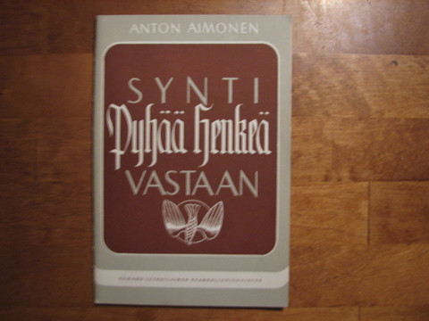 Synti Pyhää Henkeä vastaan, Anton Aimonen