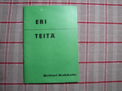 Eri teitä, Artturi Kukkula