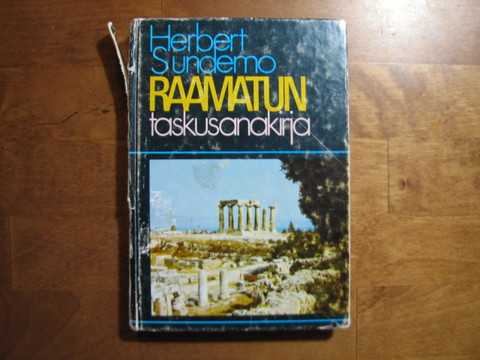 Raamatun taskusanakirja, Herbert Sundemo