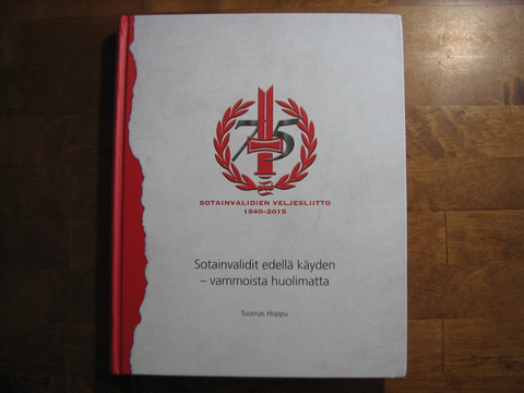 Sotainvalidit edellä käyden, vammoista huolimatta, Tuomas Hoppu