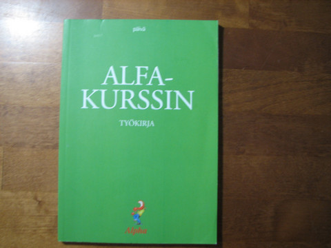 Alfa-kurssin työkirja