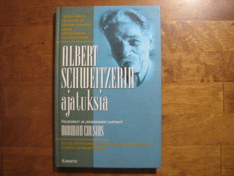Albert Schweitzerin ajatuksia, Norman Cousins (toim.)