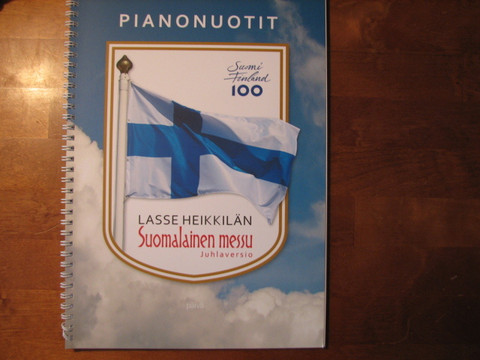 Suomalainen messu, pianonuotit, Lasse Heikkilä