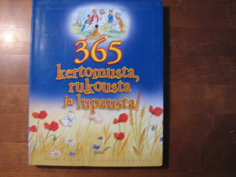 365 kertomusta, rukousta ja lupausta, Bethan James, Frank Endersby, d2