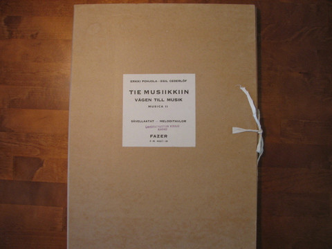 Tie musiikkiin, Musica II, sävellaatat, Erkki Pohjola, Emil Cederlöf