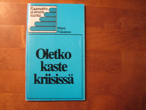 Oletko kastekriisissä, Matti Väisänen