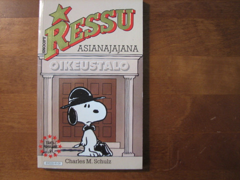 Ressu asianajajana, Charles M. Schulz
