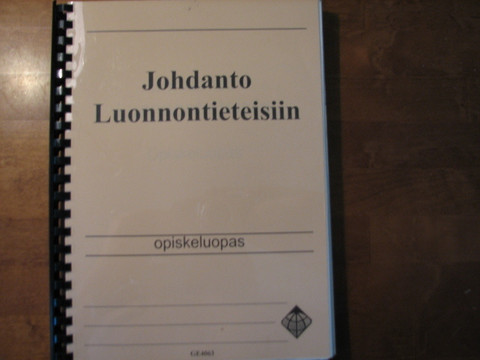 Johdanto luonnontieteisiin, Robert A. Love, Franklin E. Niles