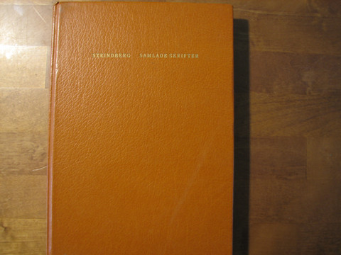 Samlade skrifter, August Strindberg