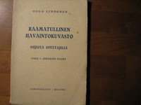 Raamatullinen havaintokuvasto, sarja 1, ohjeita opettajille, Olga Lindgren