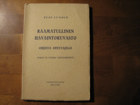 Raamatullinen havaintokuvasto, sarja II, Else Lundin
