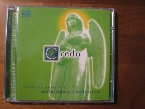 Credo, classical music for reflection and meditation