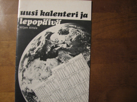 Uusi kalenteri ja lepopäivä, Wiljam Aittala