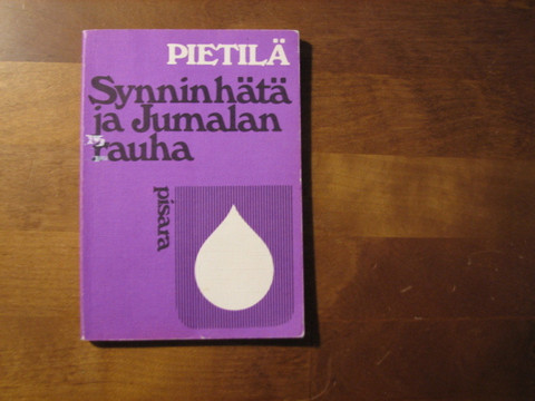 Synninhätä ja Jumalan rauha, Antti J. Pietilä, d2