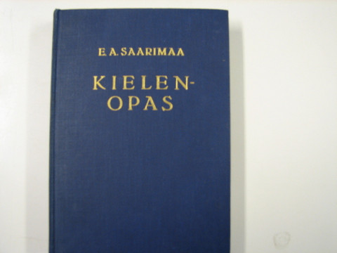 Kielenopas, E.A. Saarimaa