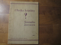 Oletko Kristitty? Seuraatko Jeesusta?, Kalle Virta