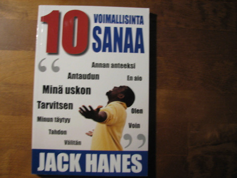 10 voimallisinta sanaa, Jack Hanes