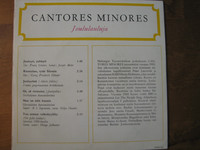 Joululauluja, Cantores Minores