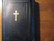 Biblia, Koko Pyhä Raamattu, nahkakannet, suojareuna