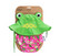 Zoocchini uimavaippa- ja aurinkohattusetti, Flippy The Frog