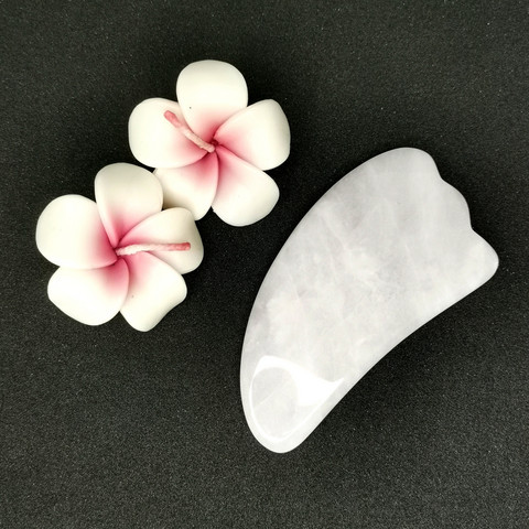 Gua Sha Hierontakivi - Valkoinen Jade
