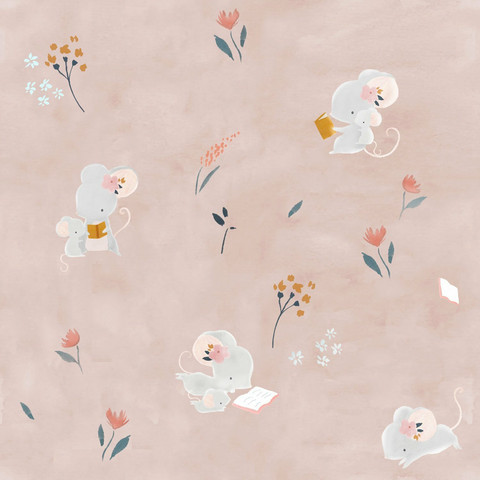 Katia popliini Little Rat and Friends