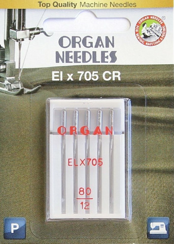 Organ EL x 705 CR ompelukoneen neula 80/12