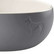 Ceramic bowl Lund - koiran ruokakuppi 350ml Harmaa