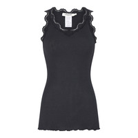 Soulmate hihaton toppi silkkimodaalineulosta  Dark navy