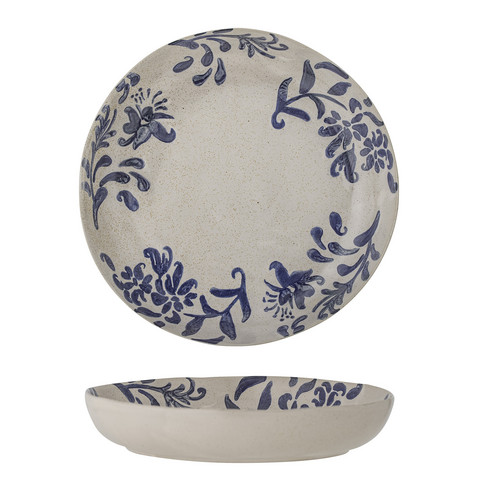 Petunia tarjoilukulho  hand painted stoneware
