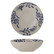 Petunia kulho  hand painted stoneware