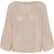 Marta puuvillaneule beige one size viimeinen kpl