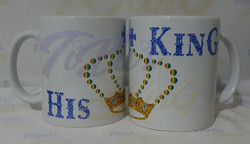 His King - Kahvikupit (pari)