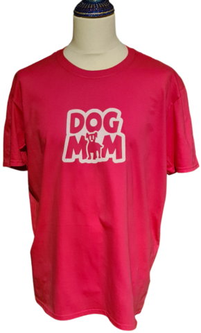Dog Mom - Pinkki (Heliconia red)
