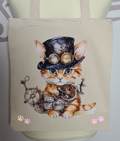 Steampunk Ginger Kitty - TiXu's BlinG Collection