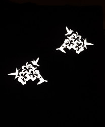 Kolibri Hibiscus Heijastin kassi - TiXu's Reflective Collection