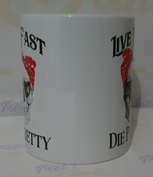 Live Fast - Die Pretty - Color Bow