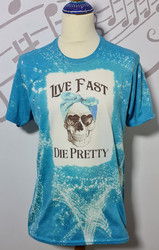 Ripper Style - Live Fast Die Pretty Skull
