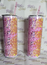 Custom - omalla kuvalla-Skinny termari 20 oz - TiXu's Tumbler Collection