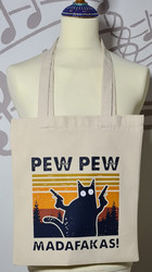 PEW PEW MADAFAKAS Cat - TiXu's BlinG Collection