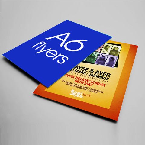 A6 Flyers