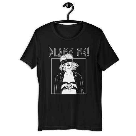 Blame Me - Blind Girl - Premium T-Paita
