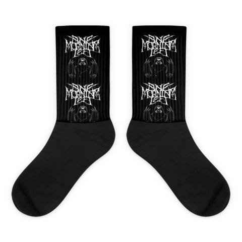 One Morning Left - Black Metal Sloth - Socks