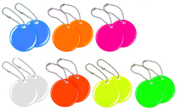Reflectors - 1-colour printed - Logo on top of the reflector