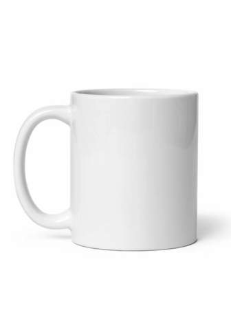 White mugs for personal selling