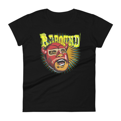 Rebound - Mexican Wrestler - LadyFit T-Shirt