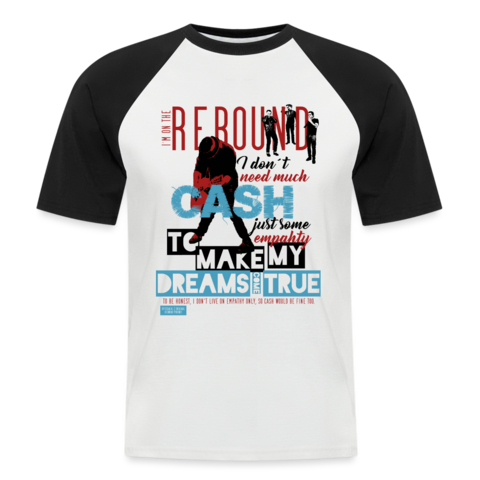Rebound - Cash & Empathy - Baseball t-shirt