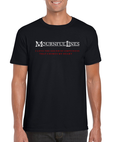 Mournful Lines - T-Shirt