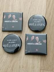 Niinistö ja Liskojengi - Pinssit - 4-pack